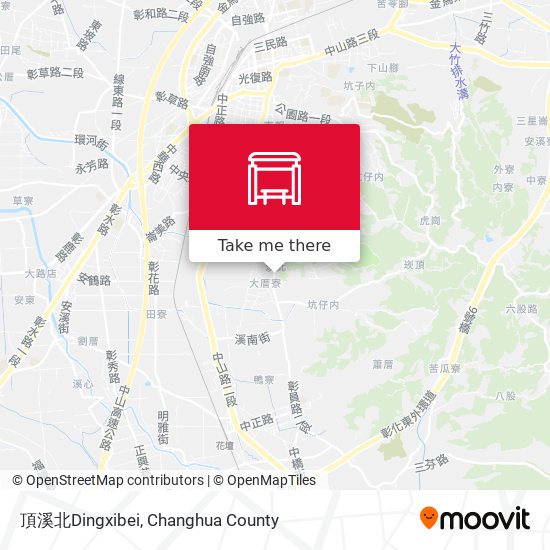 頂溪北Dingxibei map