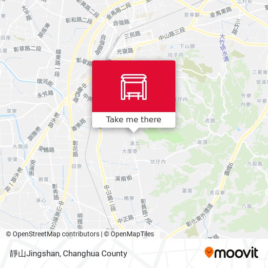 靜山Jingshan map