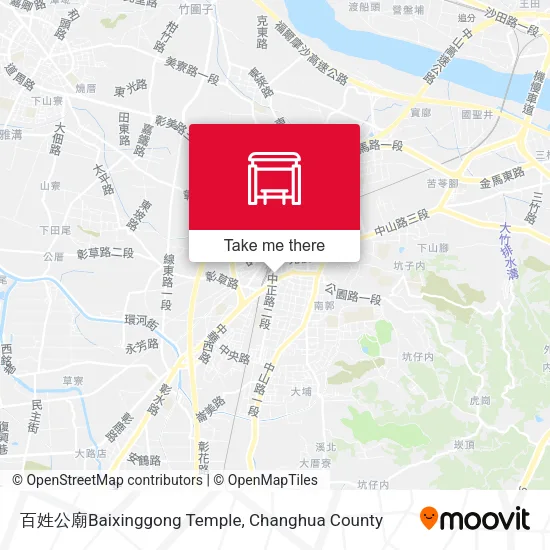 百姓公廟Baixinggong Temple地圖