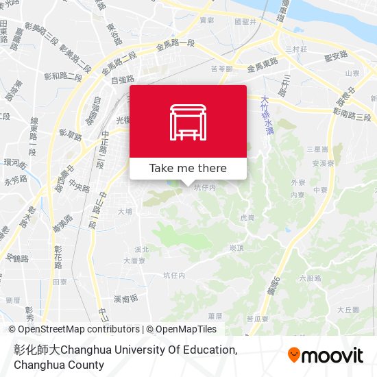 彰化師大Changhua University Of Education map