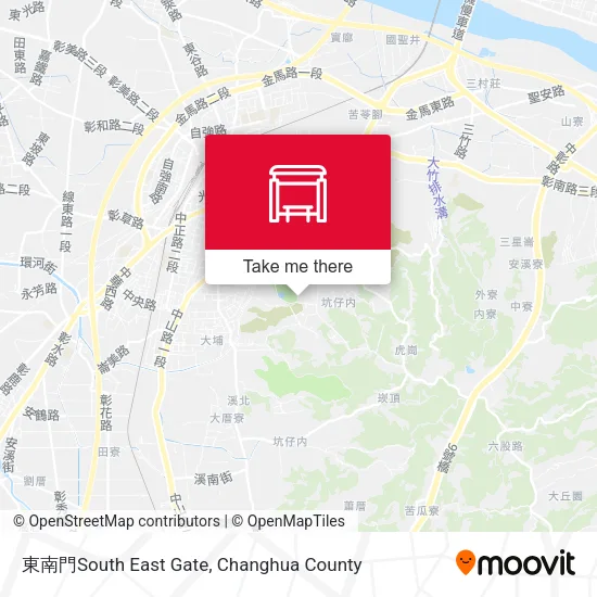 東南門South East Gate map