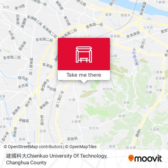 建國科大Chienkuo University Of Technology地圖