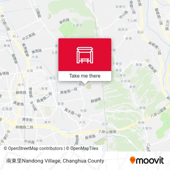 南東里Nandong Village地圖