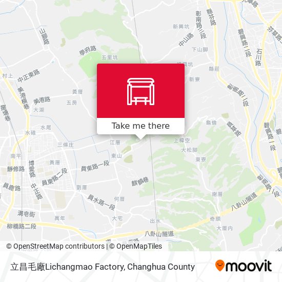 立昌毛廠Lichangmao Factory map
