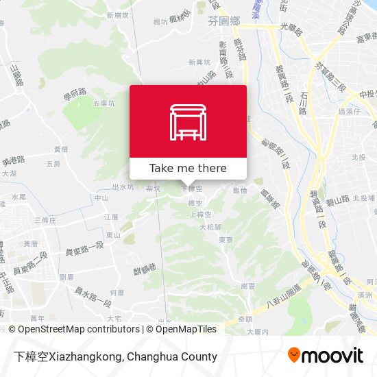 下樟空Xiazhangkong地圖