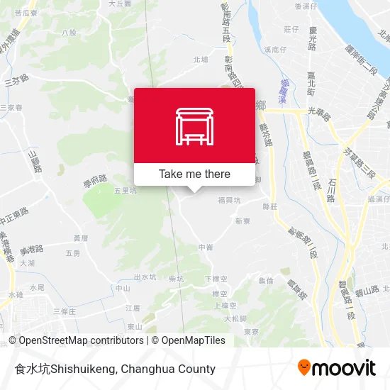 食水坑Shishuikeng map