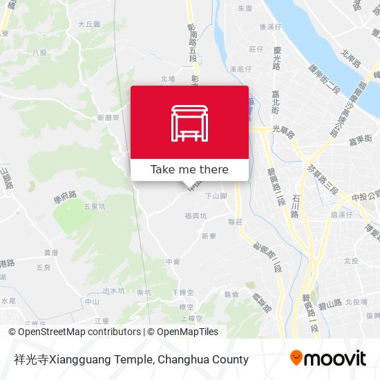 祥光寺Xiangguang Temple map