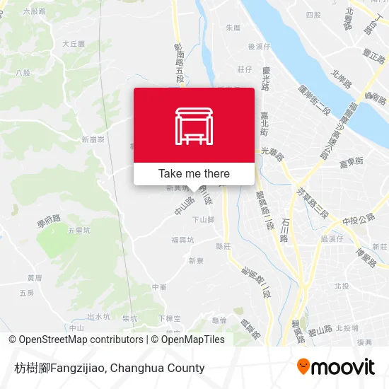 枋樹腳Fangzijiao地圖