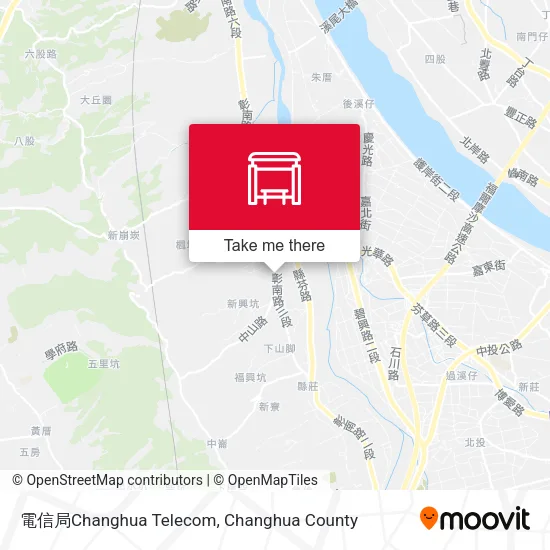 電信局Changhua Telecom地圖