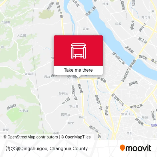 清水溝Qingshuigou地圖