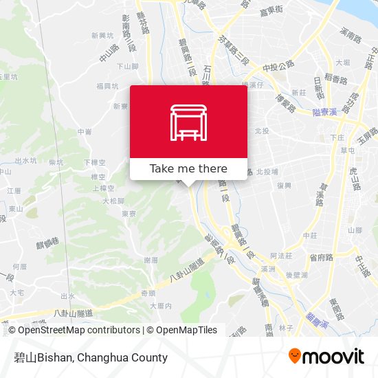 碧山Bishan map