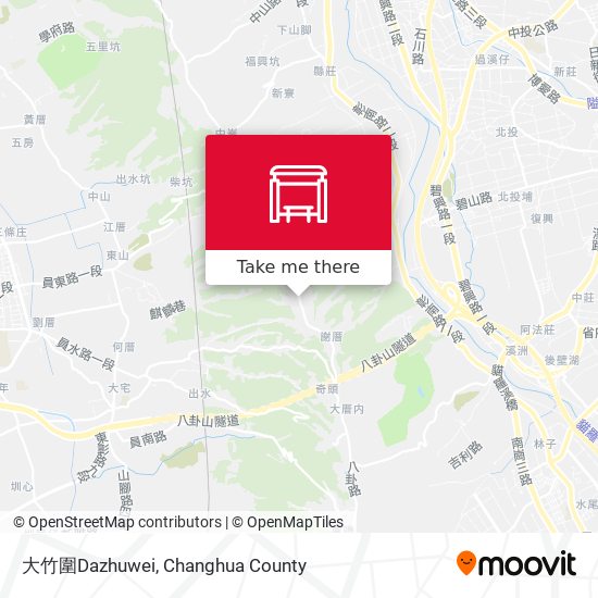 大竹圍Dazhuwei map