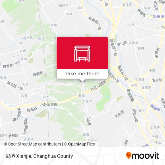 縣界Xianjie map
