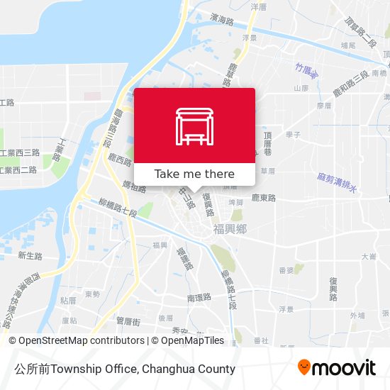 公所前Township Office map