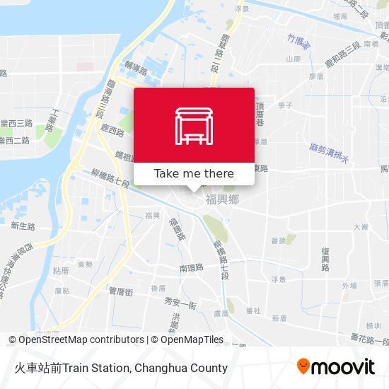 火車站前Train Station地圖