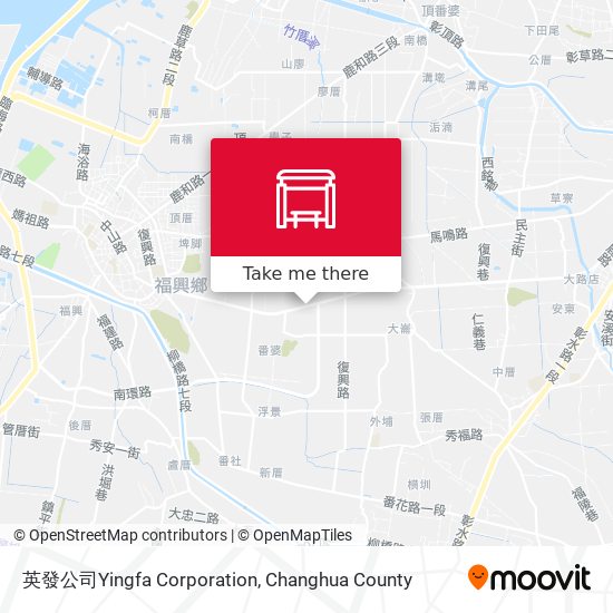 英發公司Yingfa Corporation map