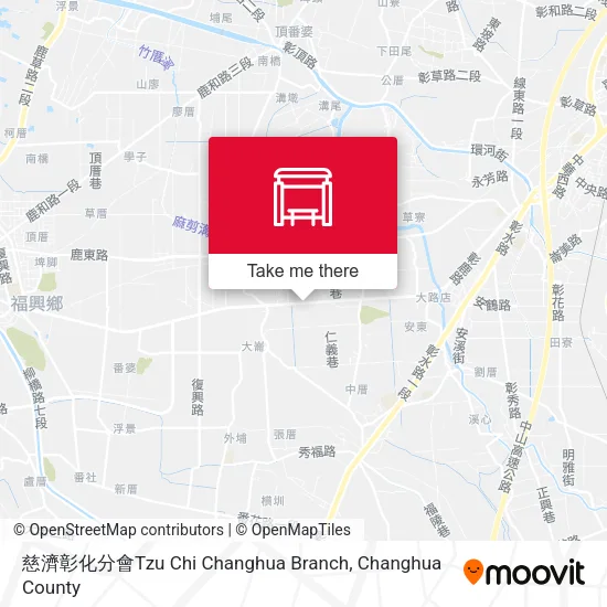 慈濟彰化分會Tzu Chi Changhua Branch map