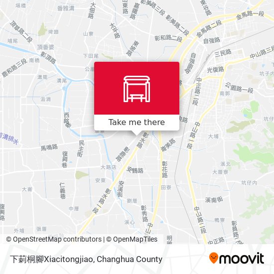 下莿桐腳Xiacitongjiao map