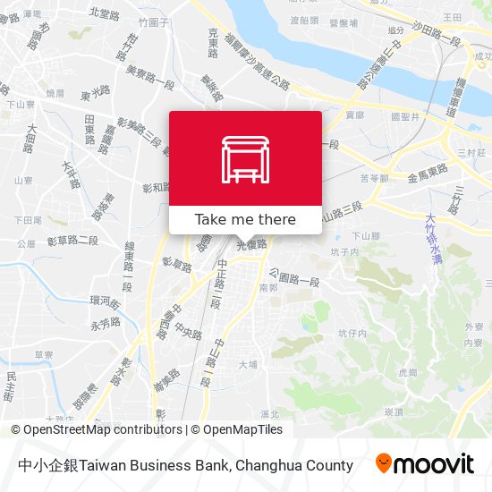 中小企銀Taiwan Business Bank地圖