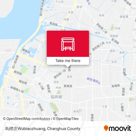 烏標庄Wubiaozhuang map