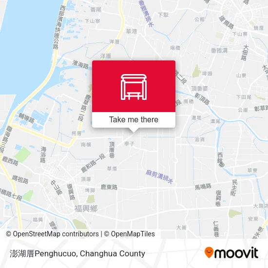 澎湖厝Penghucuo map