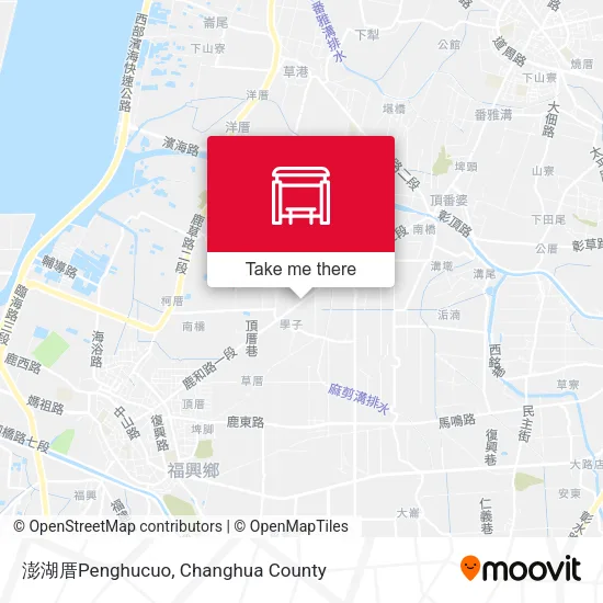 澎湖厝Penghucuo map