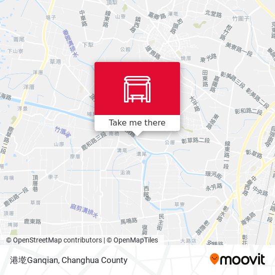 港墘Ganqian地圖