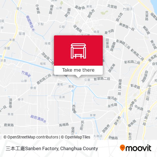 三本工廠Sanben Factory map
