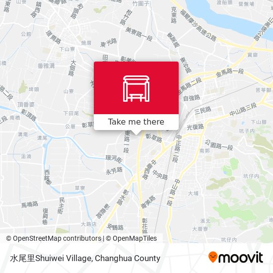 水尾里Shuiwei Village地圖