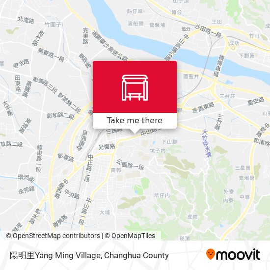 陽明里Yang Ming Village map