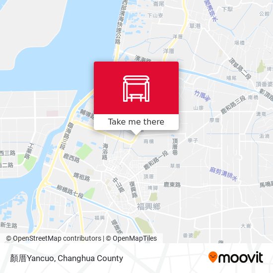 顏厝Yancuo map