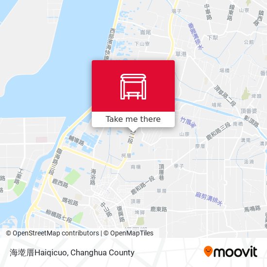 海墘厝Haiqicuo地圖