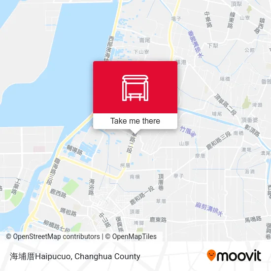 海埔厝Haipucuo map