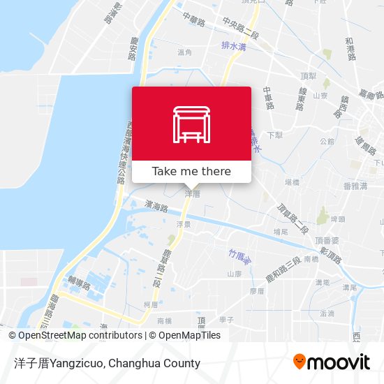 洋子厝Yangzicuo map