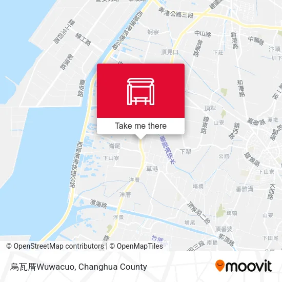 烏瓦厝Wuwacuo map