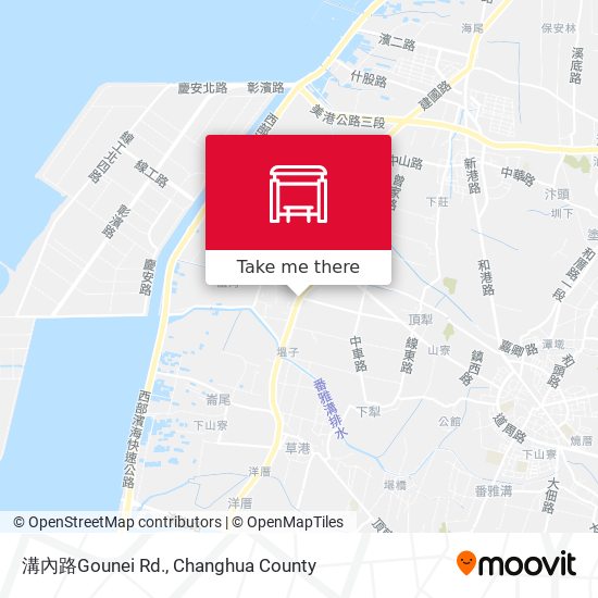 溝內路Gounei Rd. map