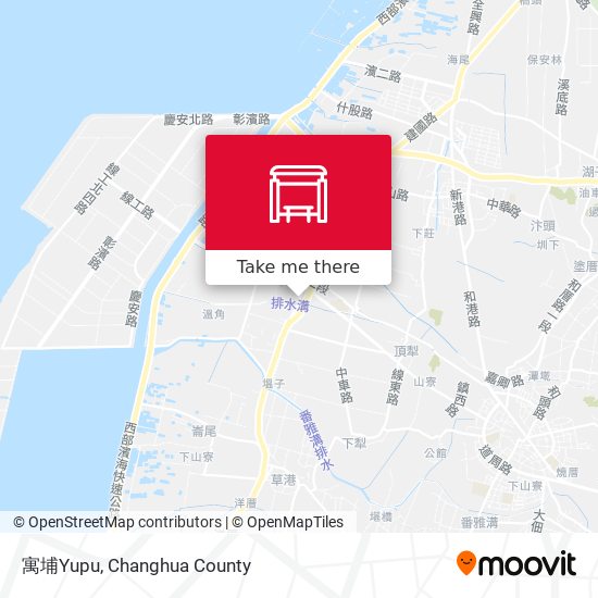 寓埔Yupu map