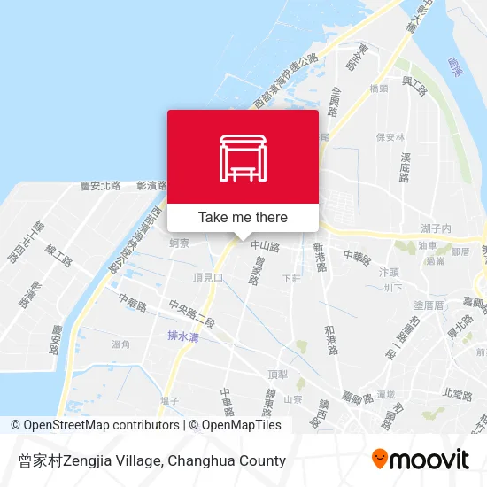 曾家村Zengjia Village map