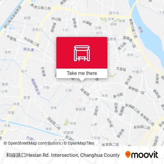 和線路口Hexian Rd. Intersection地圖