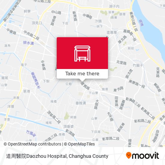 道周醫院Daozhou Hospital地圖