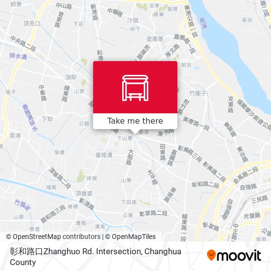 彰和路口Zhanghuo Rd. Intersection地圖