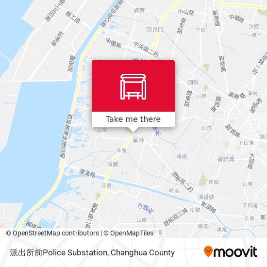 派出所前Police Substation地圖