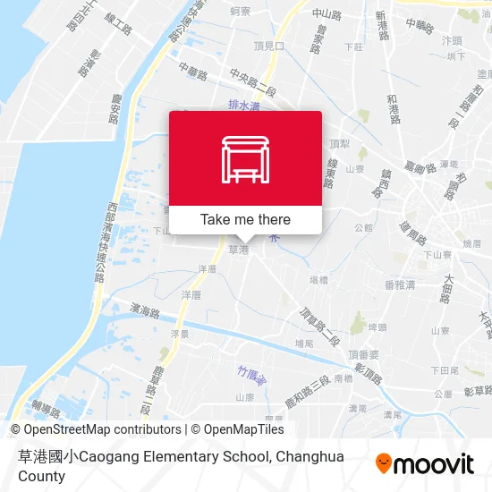 草港國小Caogang Elementary School map