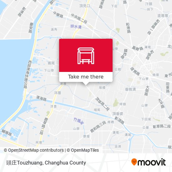 頭庄Touzhuang map