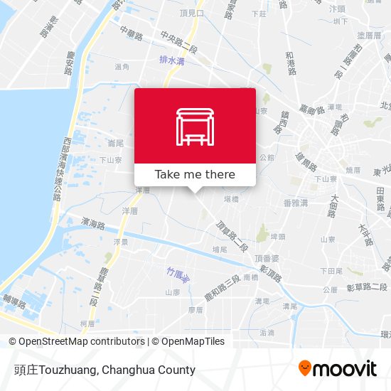 頭庄Touzhuang map