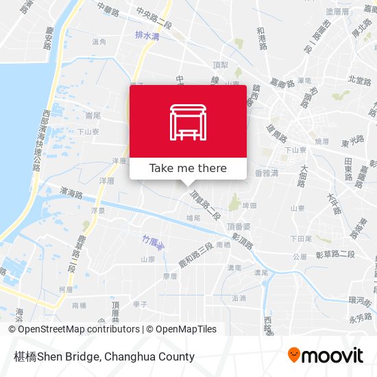 椹橋Shen Bridge地圖