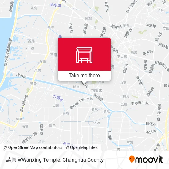 萬興宮Wanxing Temple map