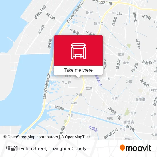 福崙街Fulun Street map