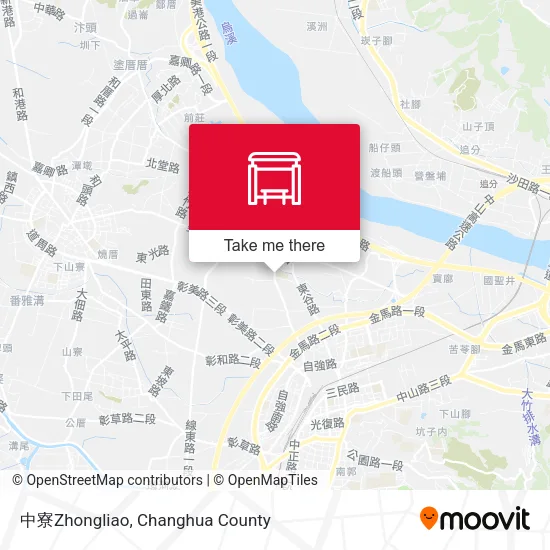 中寮Zhongliao地圖