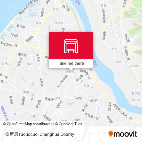 塗厝厝Tucuocuo map